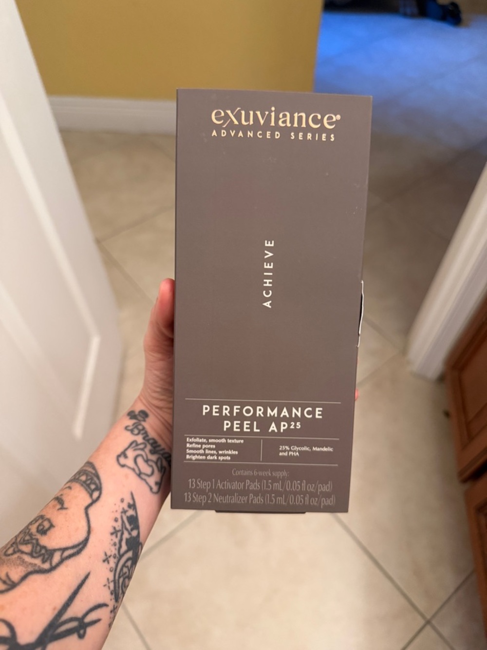 Exuviance Achieve Performance Peel AP25